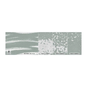 Mostră tapet Premium Canvas - Abstracție în stil de iarnă - Abstracția, Luminos, Minimalism - 100x30 cm