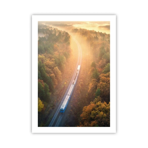 Poster - Călătorie de toamnă - 50x70 cm
