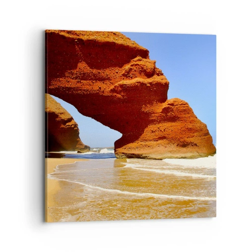 Tablou pe pânză - Apă și vânt de mii de ani - 70x70 cm