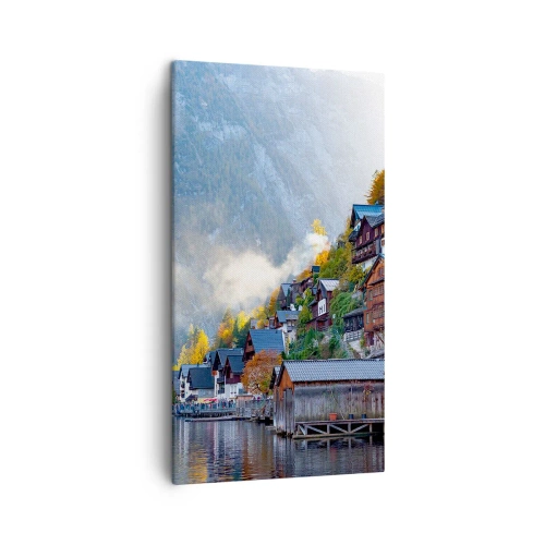 Tablou pe pânză - Atmosferă alpină - 45x80 cm