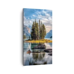 Tablou pe pânză - La o apă mare și limpede… - 45x80 cm
