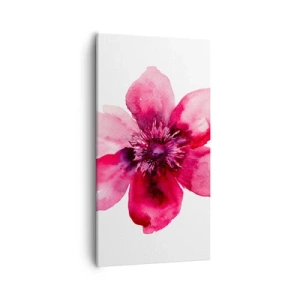 Tablou pe pânză - Sărut parfumat de carmin - 55x100 cm