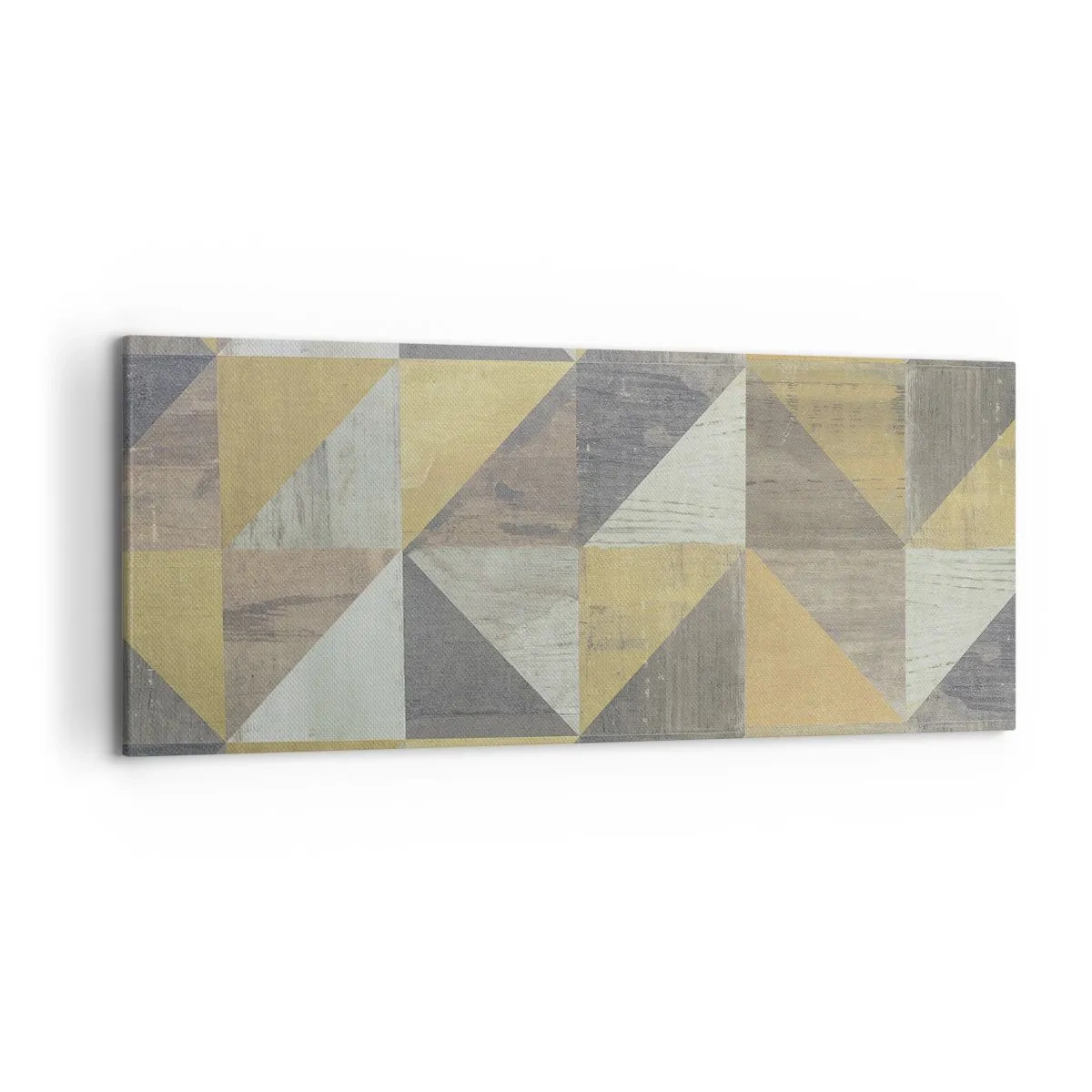 Tablou pe pânză - La unghiul triunghiului - 120x50 cm