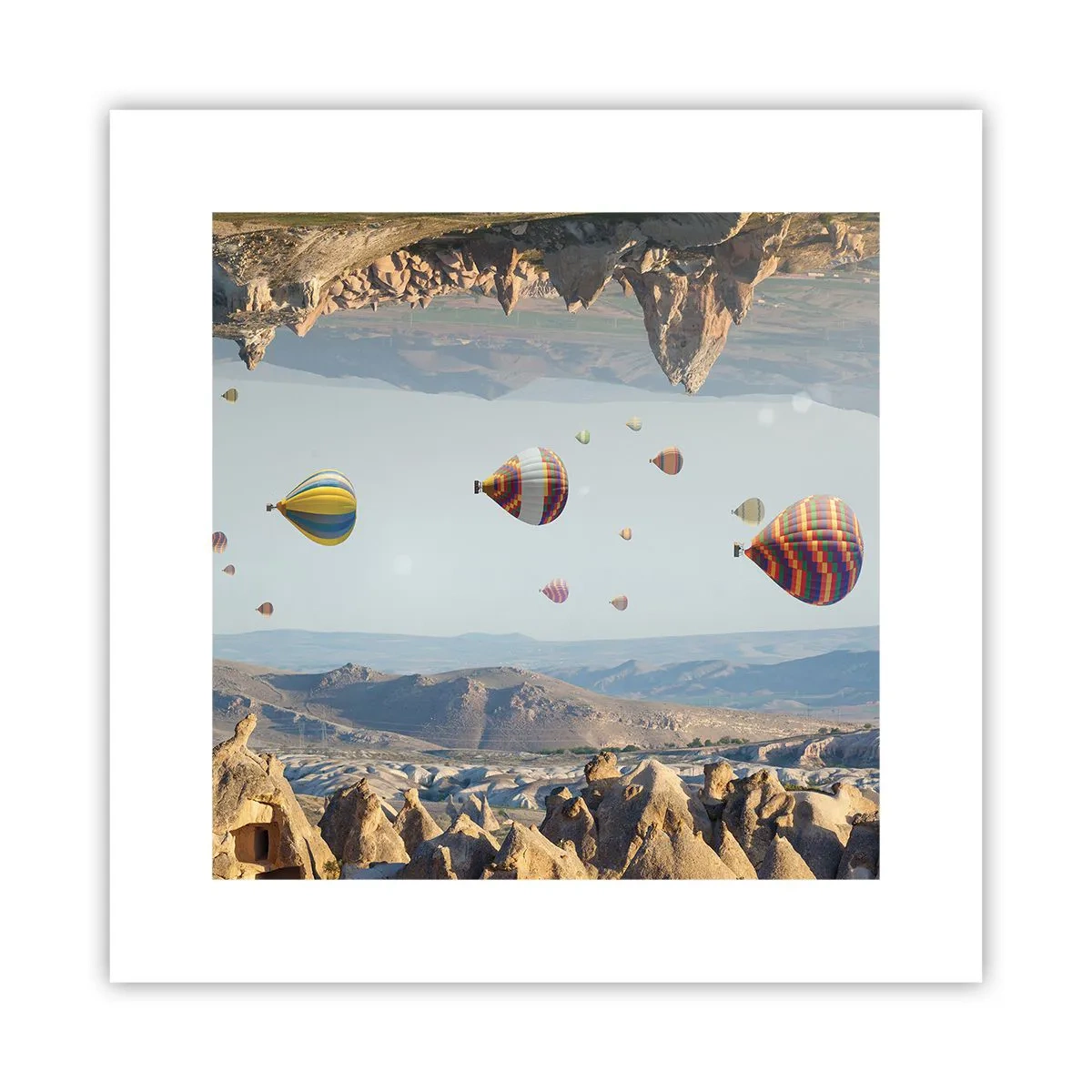 Poster - Orice este posibil aici - 30x30 cm
