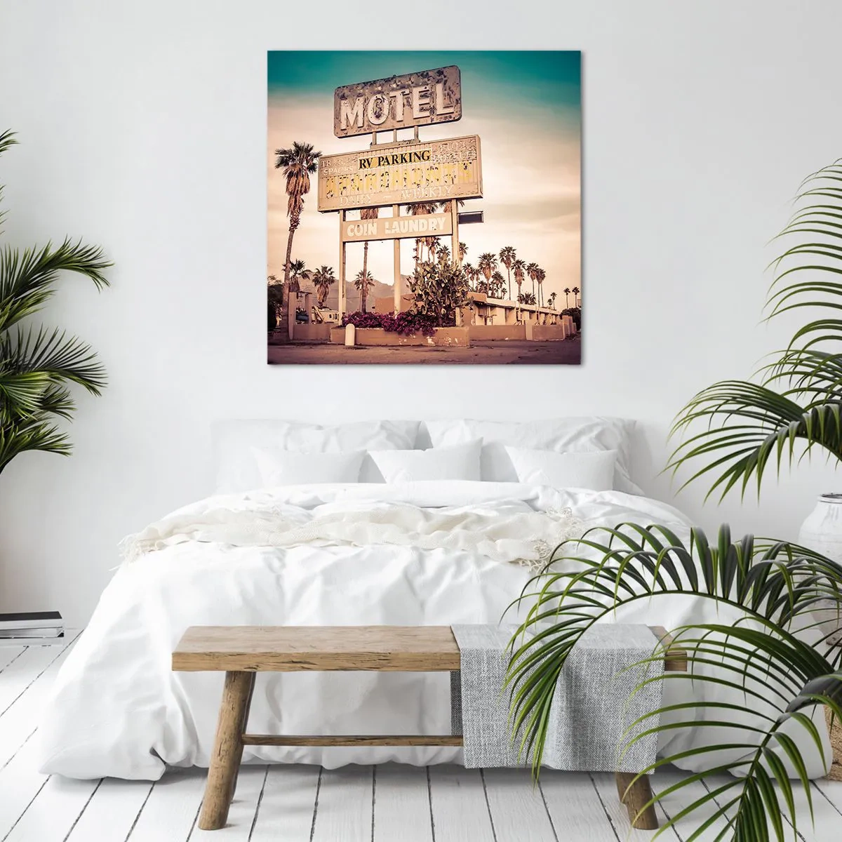 Tablou pe pânză - Timpul s-a oprit aici - 40x40 cm