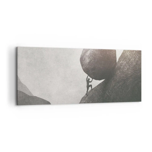 Tablou pe pânză - Cred, în ciuda așteptărilor - 120x50 cm