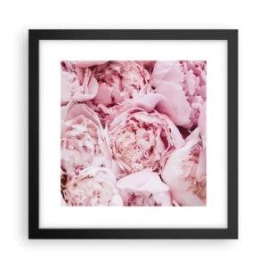 Poster în ramă neagră - Îmbrățișate și parfumate - 30x30 cm