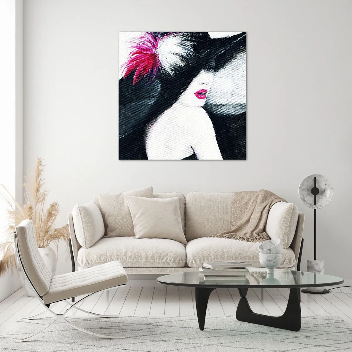 Tablou pe sticlă - Întotdeauna un mister - 40x40 cm