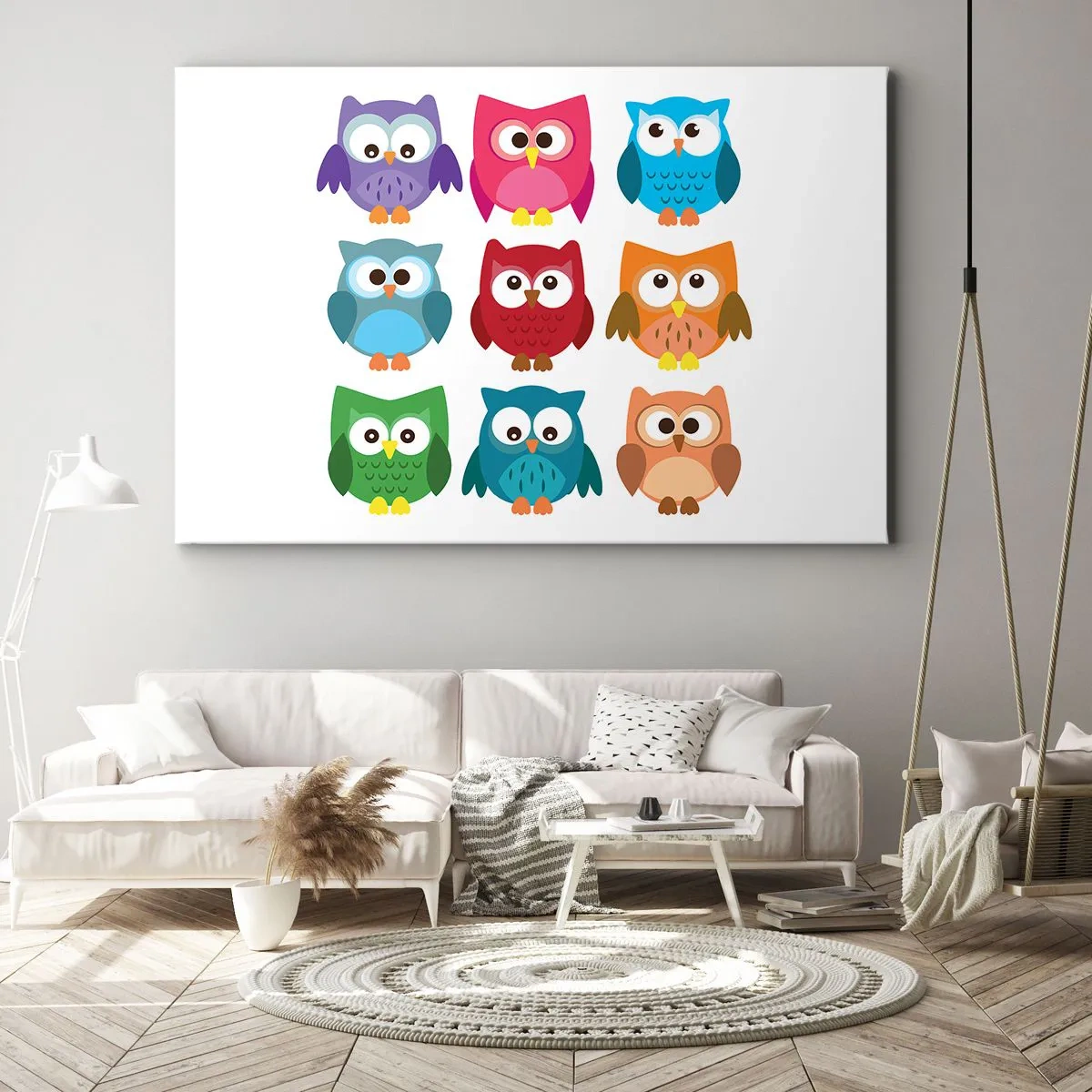 Tablou pe pânză - Diferențele pot fi amuzante - 100x70 cm