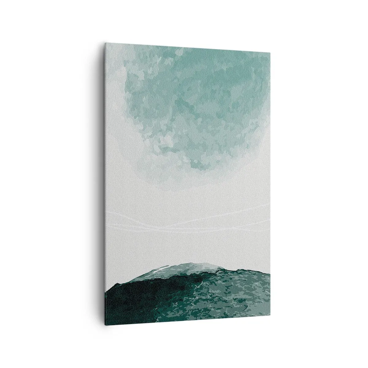 Tablou pe pânză - Întâlnire cu ceața - 80x120 cm