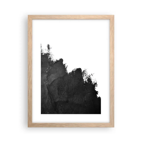 Poster în ramă de stejar deschis - Elemente: pământ - 30x40 cm