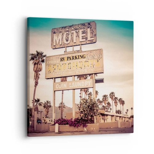 Tablou pe pânză - Timpul s-a oprit aici - 30x30 cm