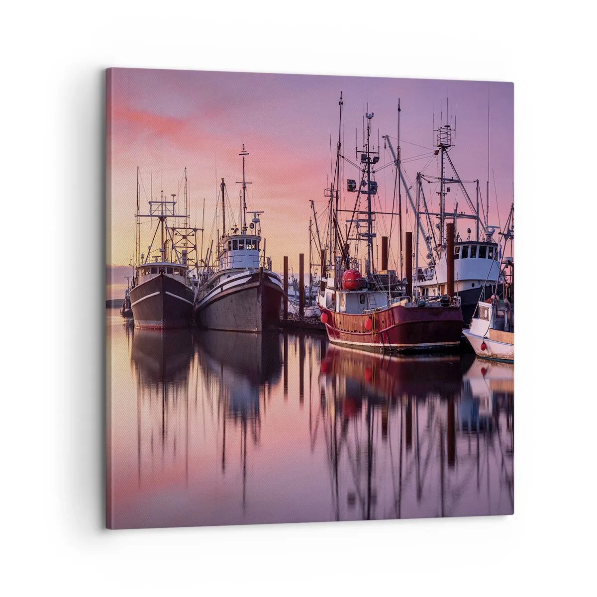 Tablou pe pânză - Înainte de o zi plină - 60x60 cm