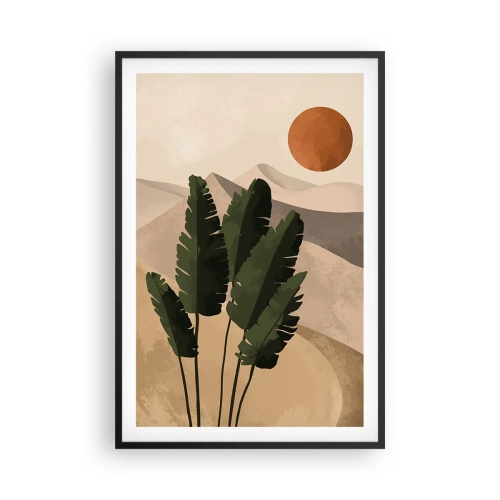 Poster în ramă neagră - Triumful vieții - 61x91 cm