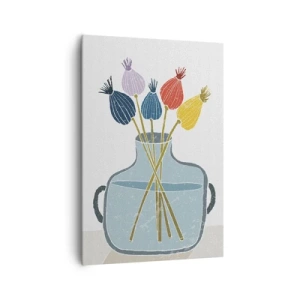 Tablou pe pânză - Paparune sau maci? - 70x100 cm