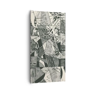 Tablou pe pânză - Dinamica de astăzi - 65x120 cm