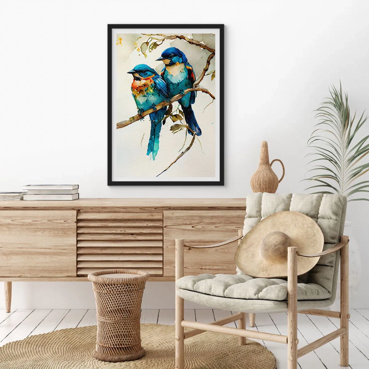 Poster în ramă neagră - Se simte jignit? - 70x100 cm