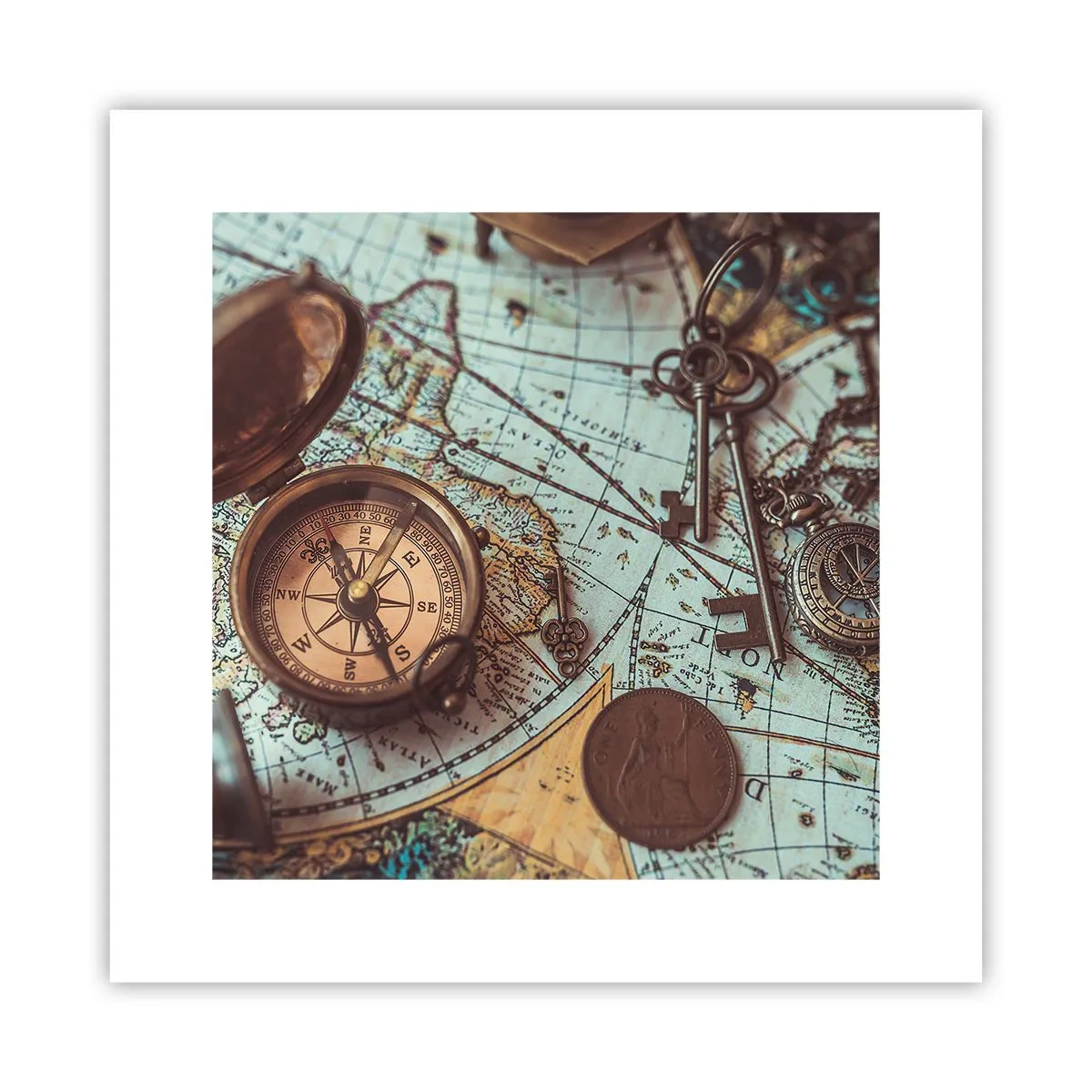 Poster - Pentru aventurierul din tine - 30x30 cm