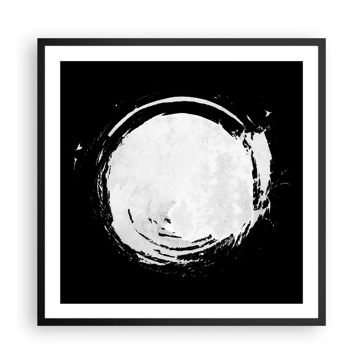 Poster în ramă neagră - O ieșire bună - 60x60 cm