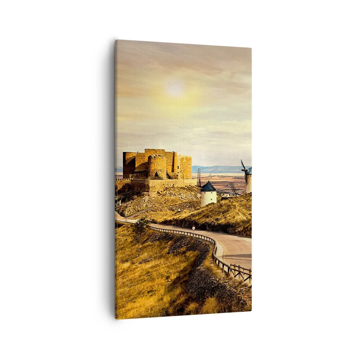 Tablou pe pânză - Don Quijote apare imediat - 55x100 cm