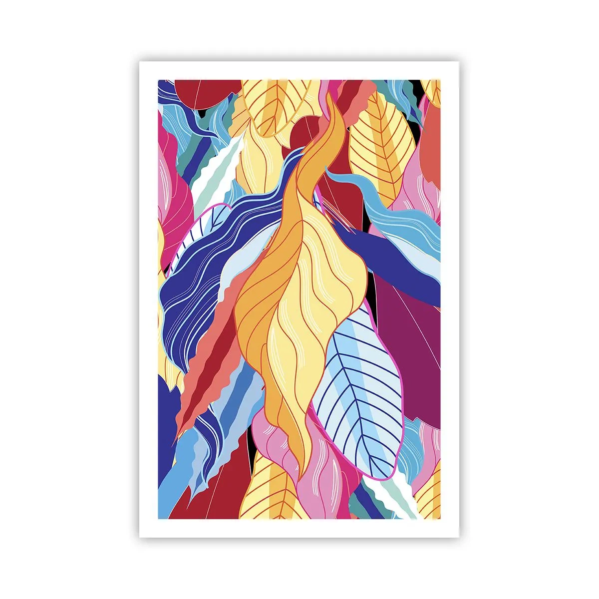 Poster - O dezordine colorată - 61x91 cm