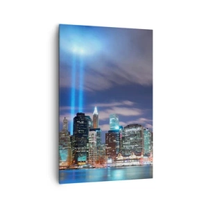 Tablou pe pânză - Întinde-te spre cer cu lumină - 80x120 cm