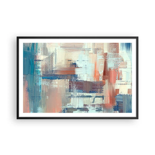 Poster în ramă neagră - Întinde-te spre lumină - 91x61 cm