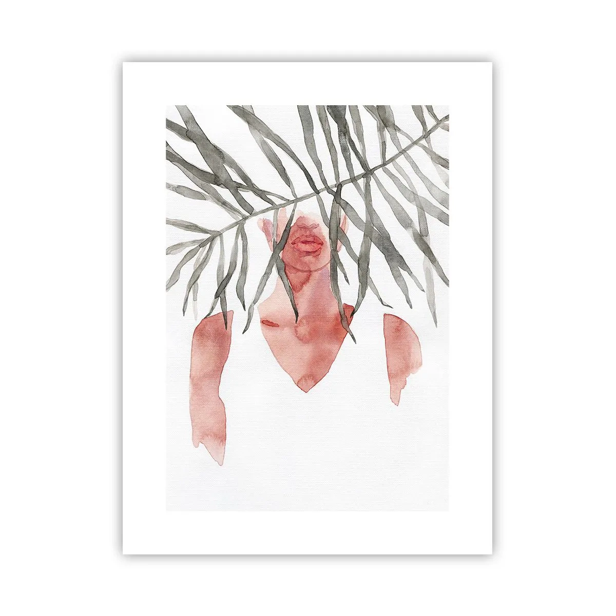 Poster - Doamna de la tropice - 30x40 cm