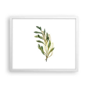 Poster în ramă albă - Toate cele bune - 50x40 cm