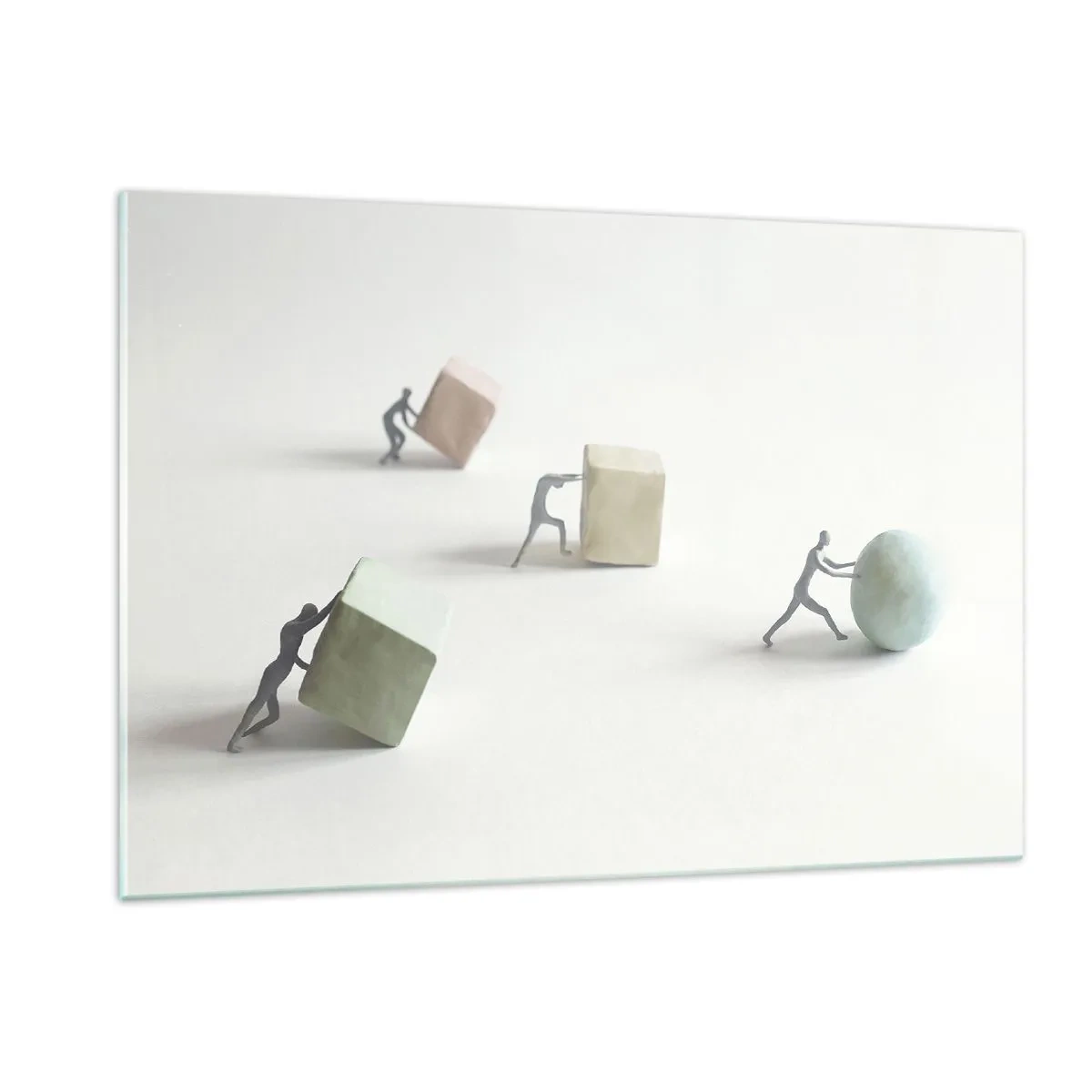 Tablou pe sticlă - Viața însăși - 120x80 cm