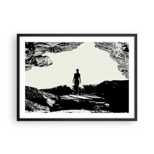 Poster în ramă neagră - O nouă înfățișare - 70x50 cm