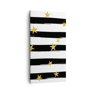 Tablou pe pânză - Cu toții ne-am născut sub o stea norocoasă - 55x100 cm