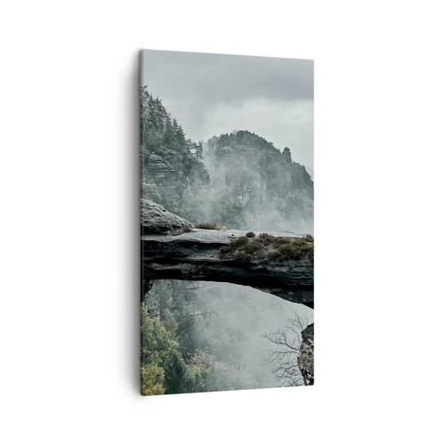 Tablou pe pânză - Aventura este pe cale să înceapă - 45x80 cm