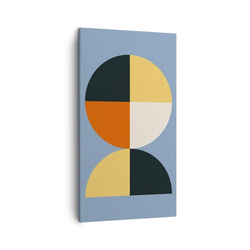 Tablou pe pânză - Uită-te și numără - 45x80 cm