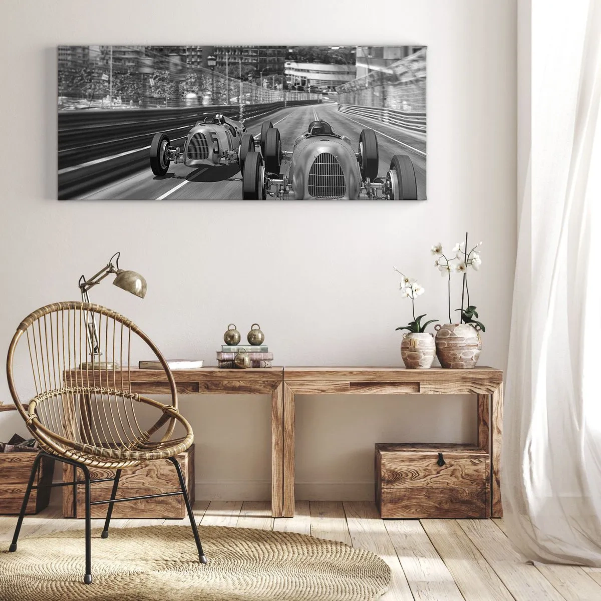 Tablou pe pânză - A fost odată ca niciodată în Monte Carlo - 160x50 cm