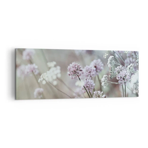 Tablou pe pânză - Ierburi dulci filigranate - 140x50 cm