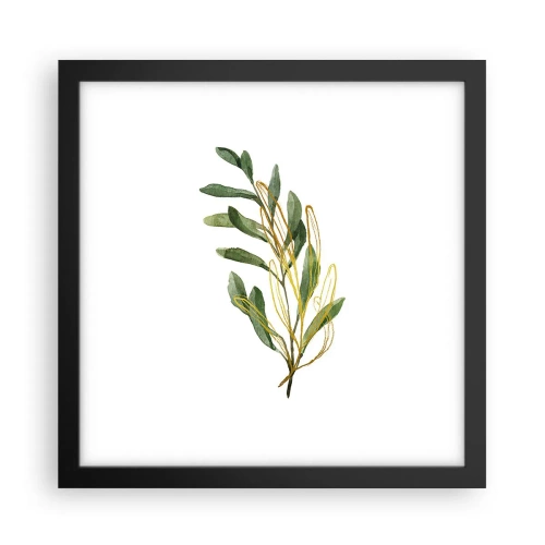 Poster în ramă neagră - Toate cele bune - 30x30 cm