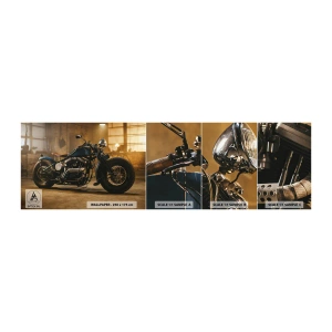 Mostră de Tapet Standard Eco - Pot să fac totul - Motocicletă, Epocă, Automobile - 100x30 cm