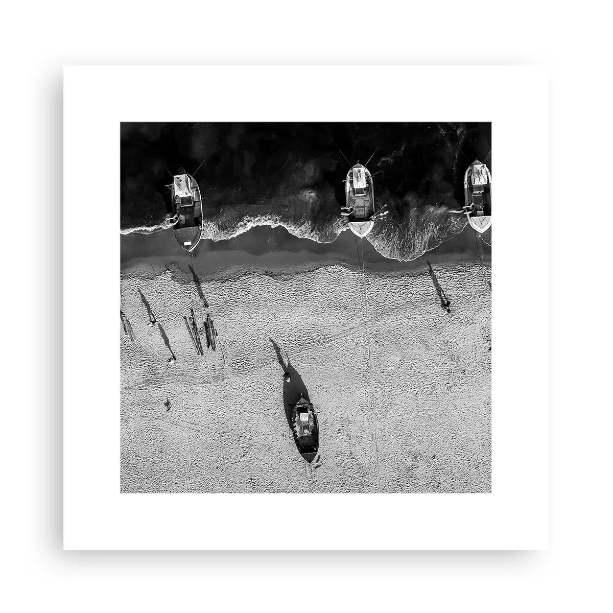 Poster - Tot pe țărm... - 30x30 cm