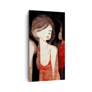 Tablou pe pânză - Madonele întunericului - 45x80 cm