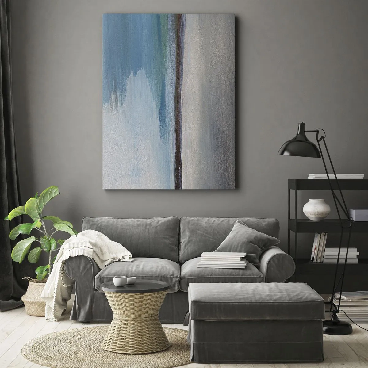 Tablou pe pânză - Peisaj orizontal - 45x80 cm