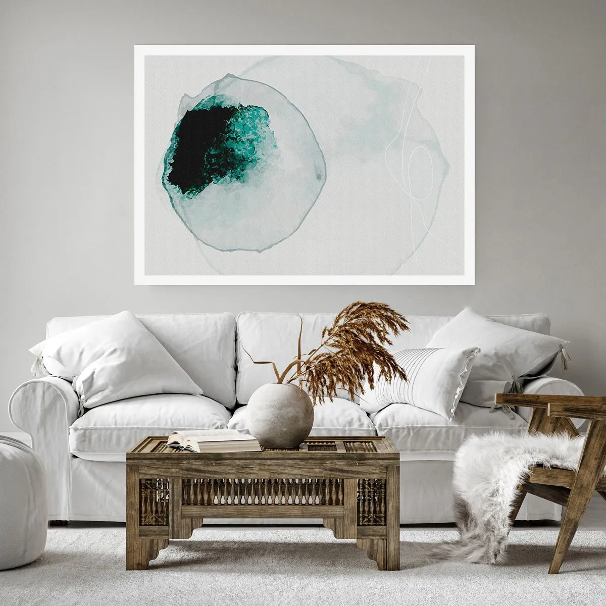 Poster - Într-o picătură de apă - 100x70 cm