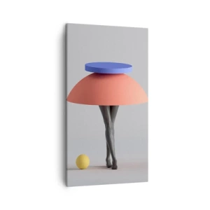 Tablou pe pânză - Compoziție suprarealistă - 45x80 cm