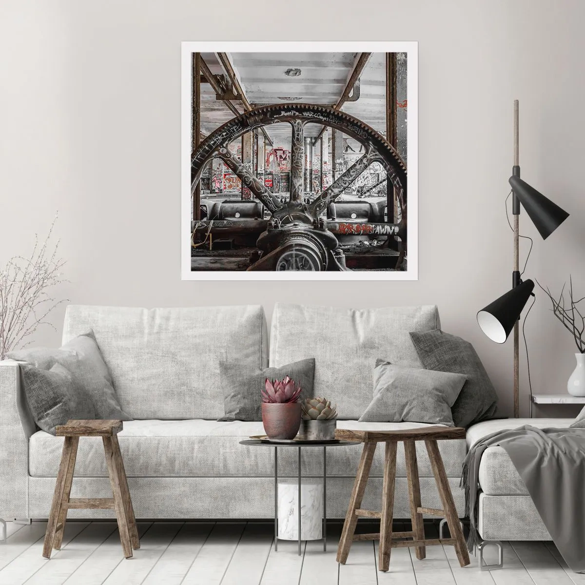 Poster - Viața secretă a unei fabrici - 30x30 cm