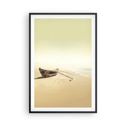 Poster în ramă neagră - O amintire din Mările Sudului - 61x91 cm