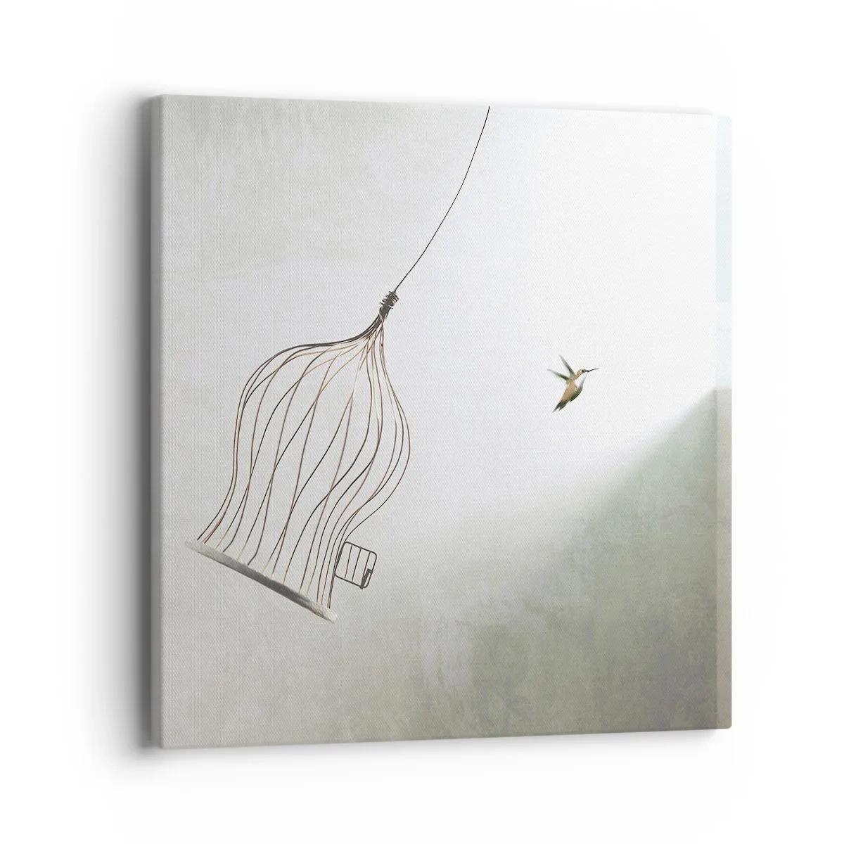 Tablou pe pânză - Eliberat - 40x40 cm