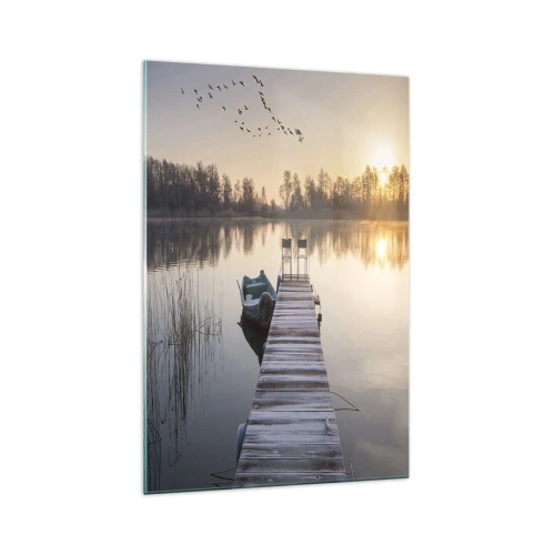 Tablou pe sticlă - O să mă întorc în curând - 70x100 cm