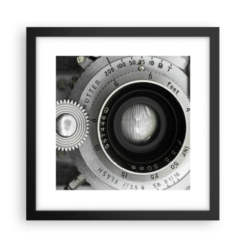 Poster în ramă neagră - Povestea de la Hollywood - 30x30 cm