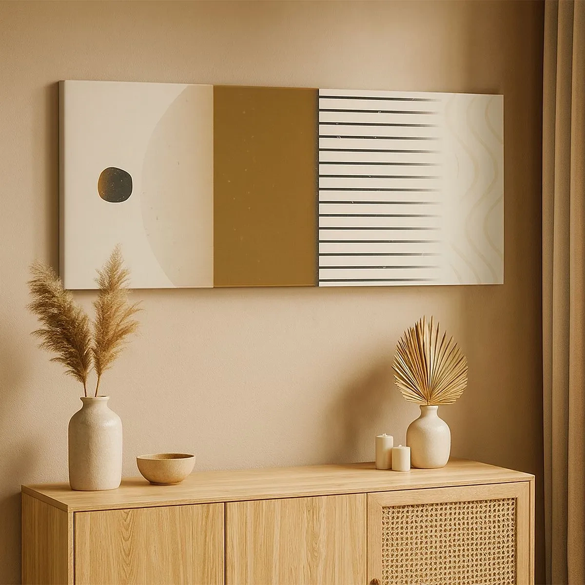 Tablou pe pânză - Stări diferite - 100x40 cm