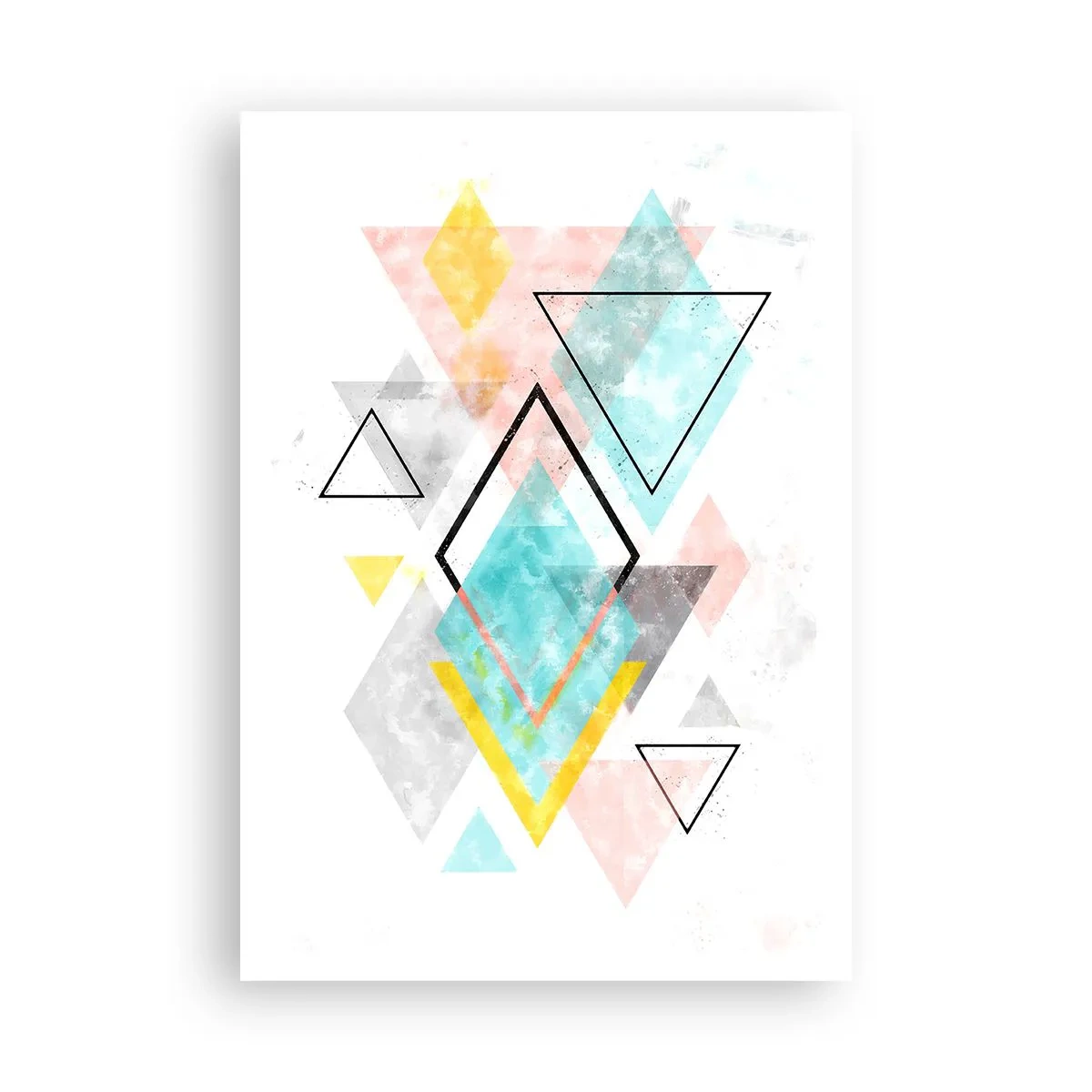 Poster - Joc geometric - 70x100 cm